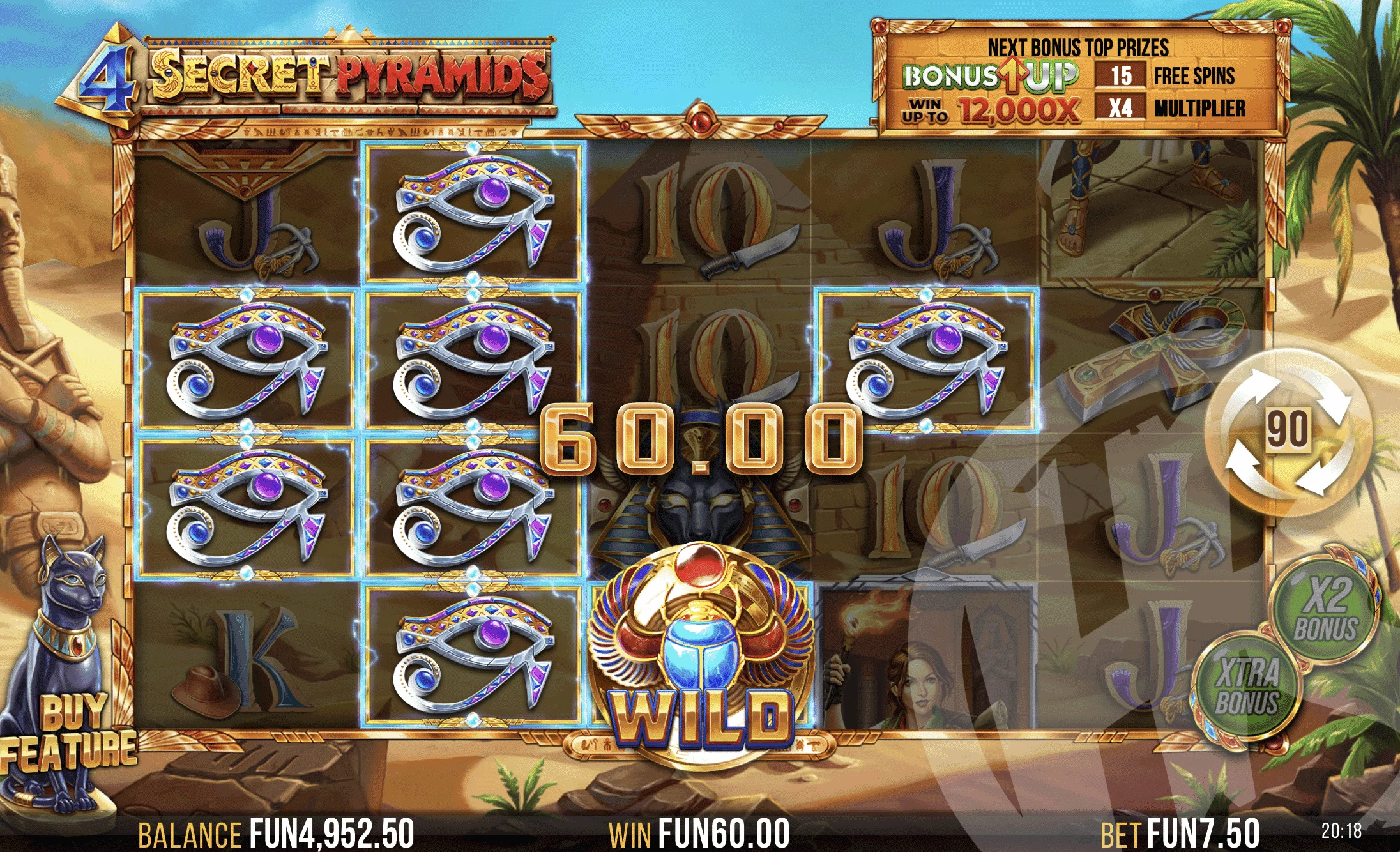 4 Secret Pyramids Slot Review pic 14